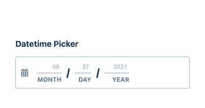 Add and configure Datetime Element in WPEForm